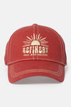 Sunset Graphic Peak Cap