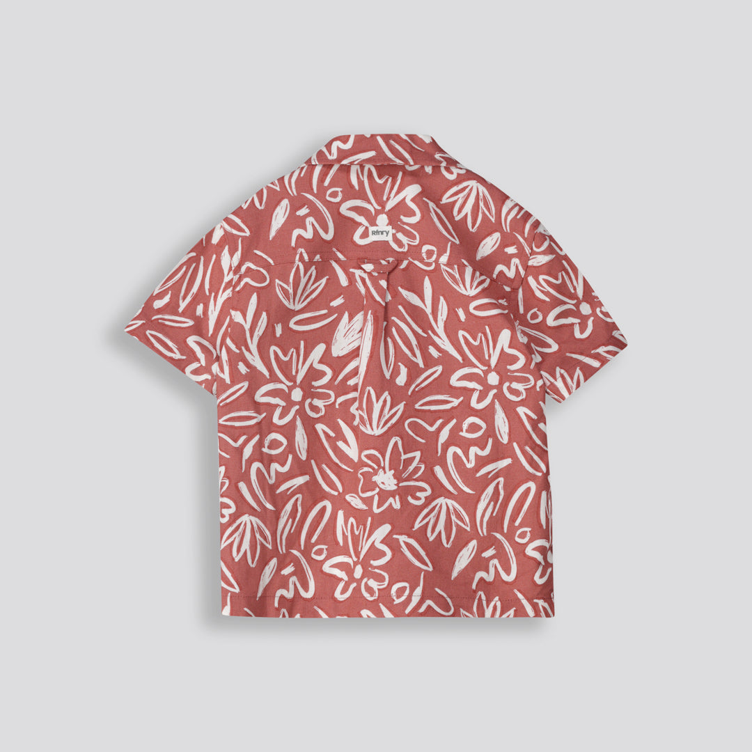 Boys Linen-like Shirt