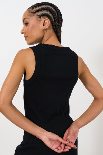 Hi-neck Rib Tank