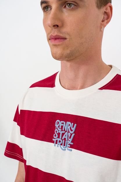 Stripe Oversized T-Shirt