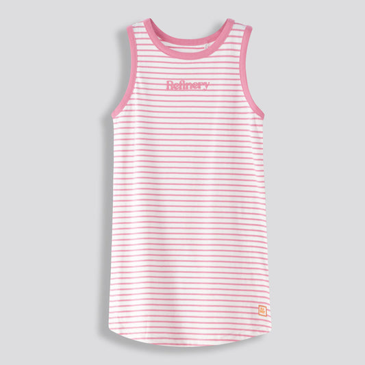 Girls Tank Dress - Rose