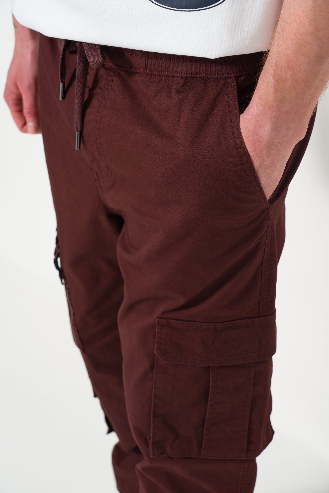 Turn Up Hem Cargo Pants