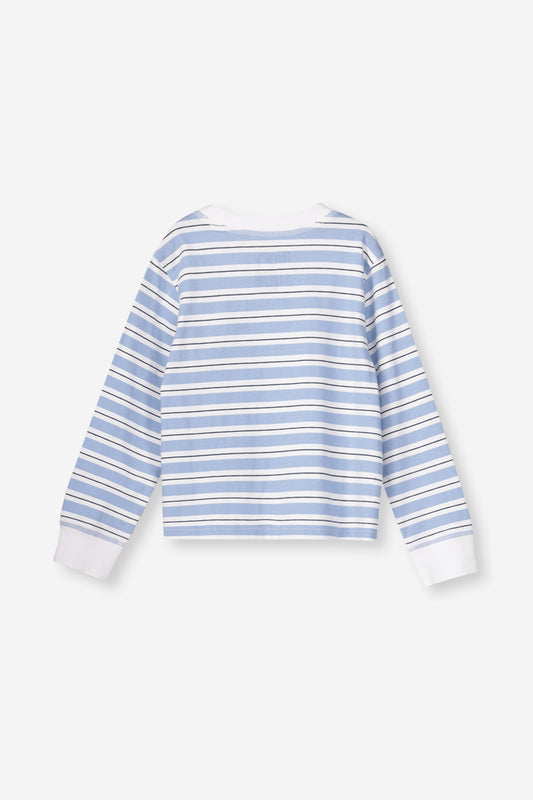 Boys Striped Long Sleeve Tee