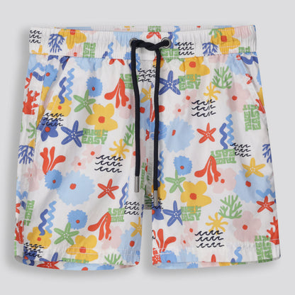 Boys Pool Shorts - Multi