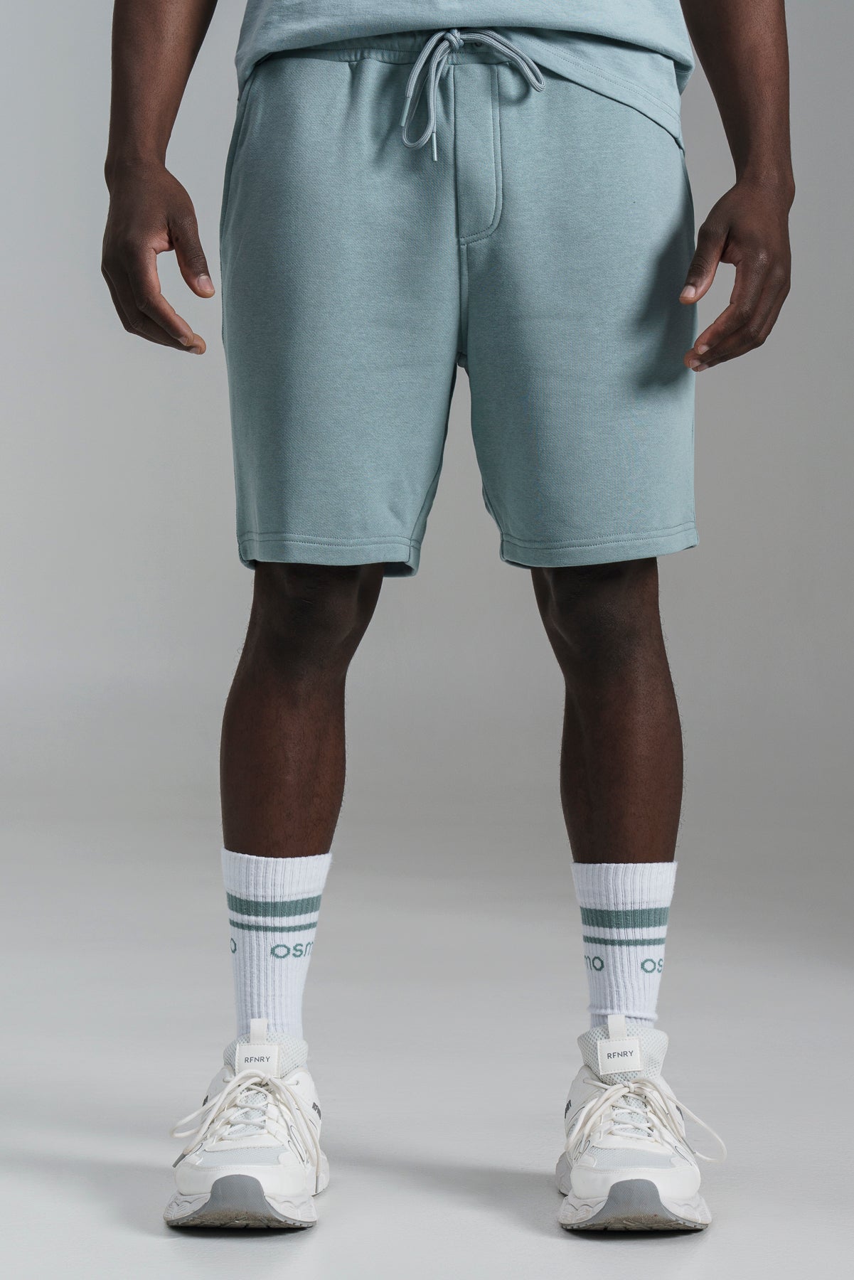 Embossed Fleece Shorts