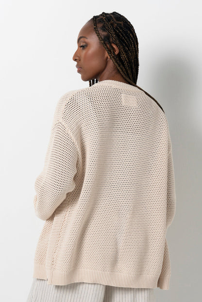 Relaxed Knit Cardigan