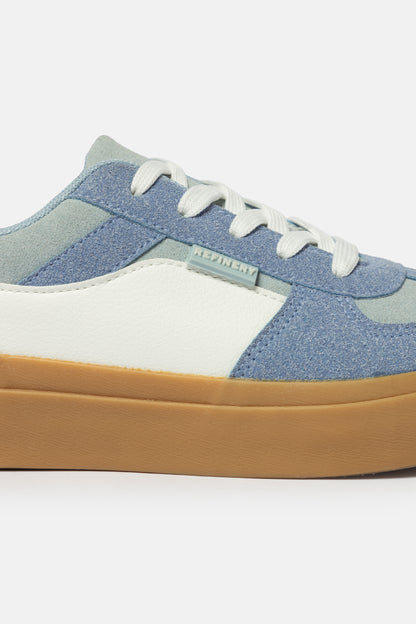 Light Blue Gumsole Sneakers