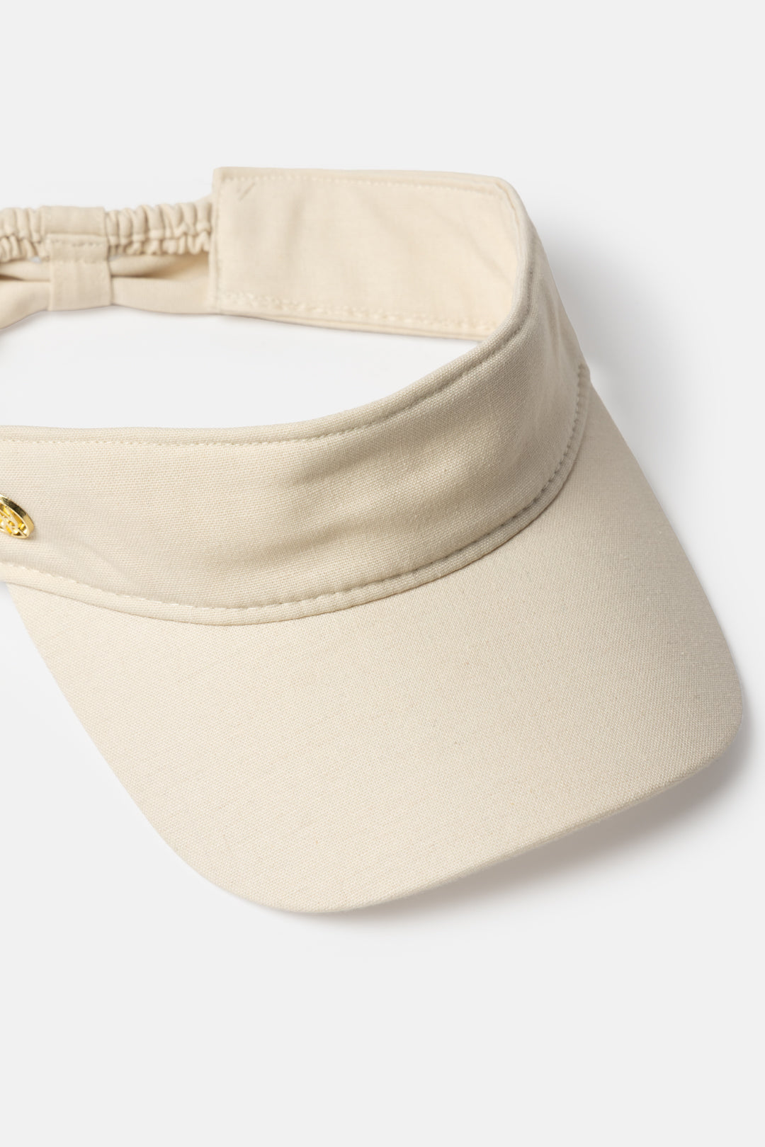 Tie-Back Canvas Visor