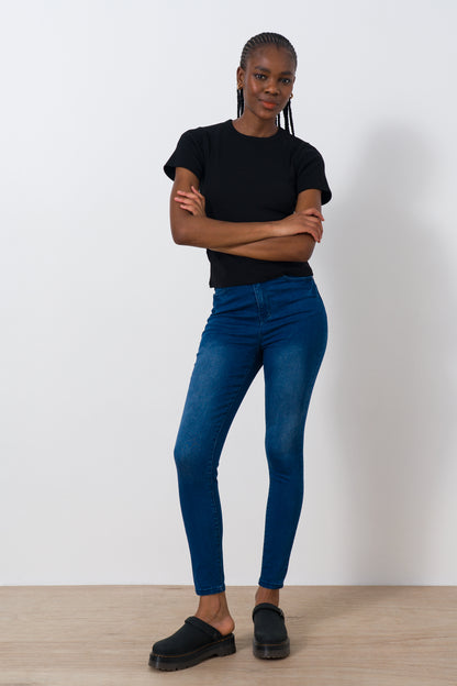 High Waisted Skinny Jean