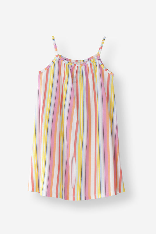 Girls Strappy Trapeze Dress