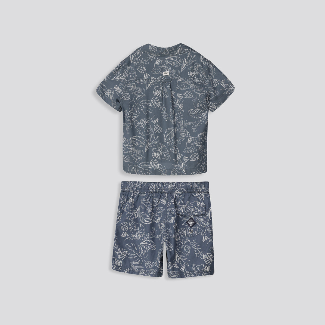Boys Pool Shorts _ 155096 _ Petrol