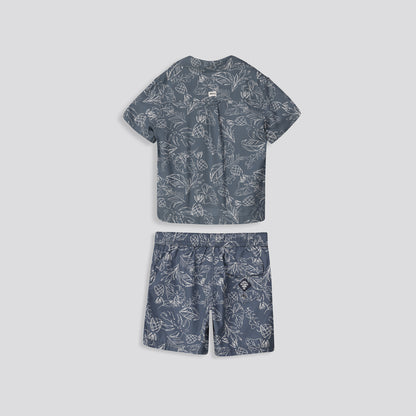 Boys Pool Shorts _ 155096 _ Petrol