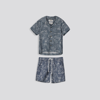 Boys Pool Shorts _ 155096 _ Petrol
