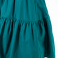 Short Tiered Skirt _ 141287 _ Green