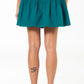 Short Tiered Skirt _ 141287 _ Green