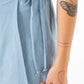 Linen Skort _ 141704 _ Blue