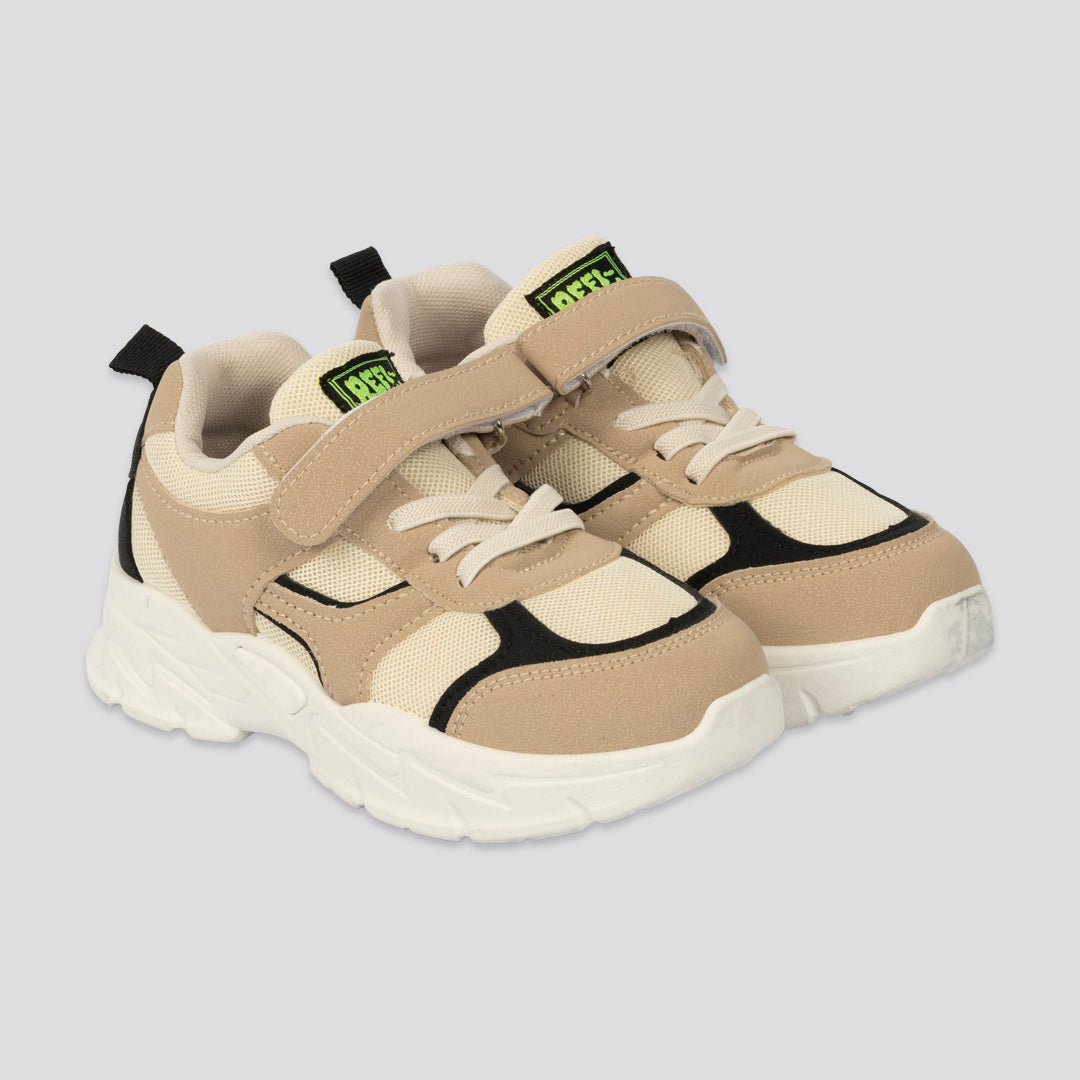 Boys Retro Sneaker _ 161474 _ Nude