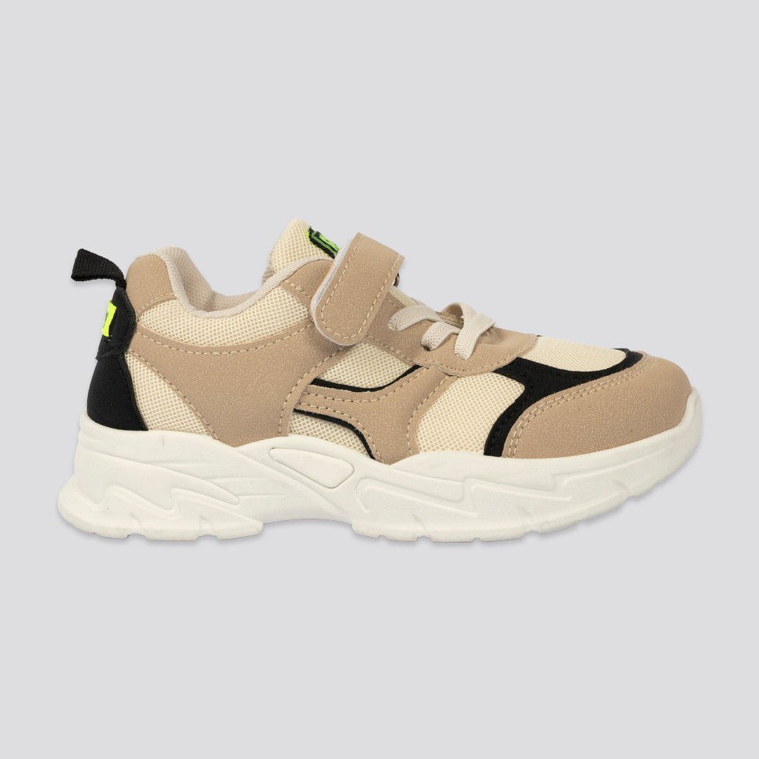 Boys Retro Sneaker _ 161474 _ Nude