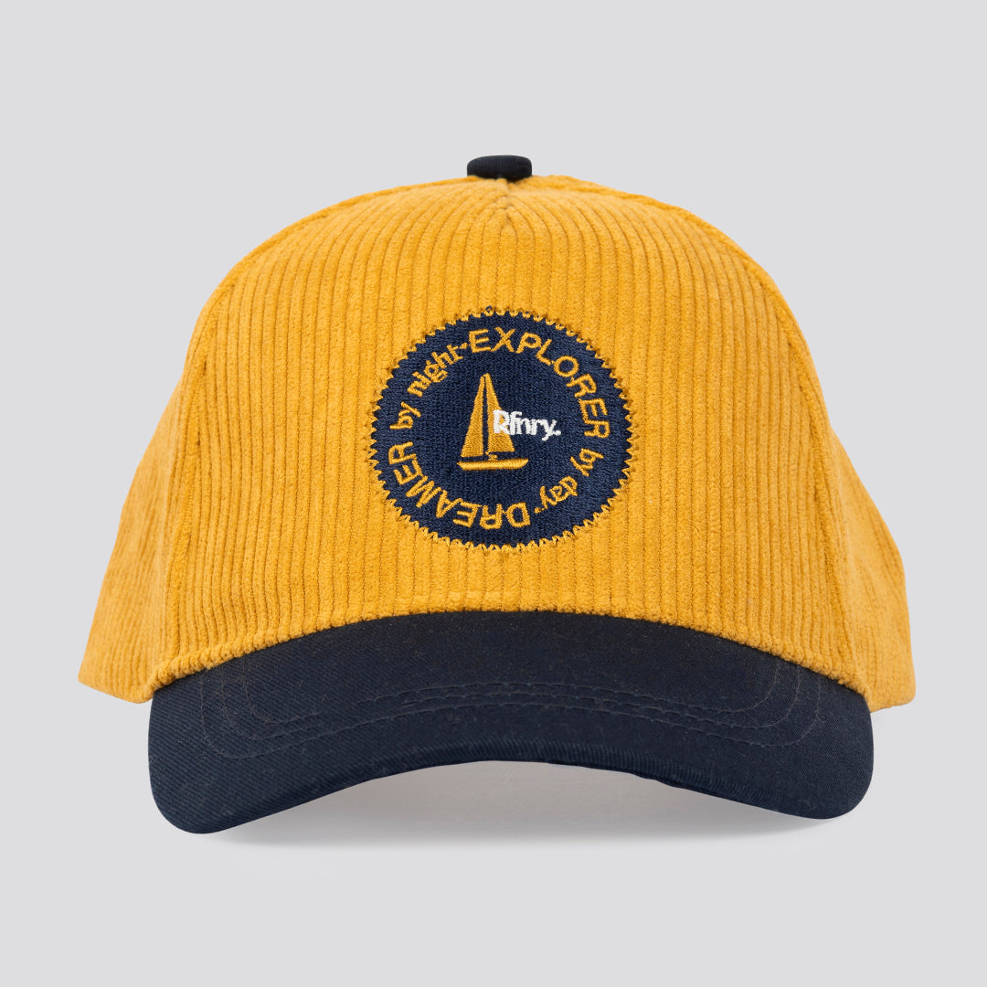 Boys Corduroy Baseball _ 161792 _ Ochre