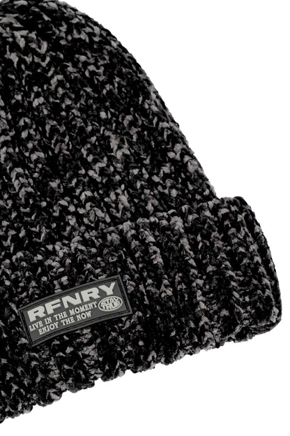 Chenille Beanie _ 157508 _ Charcoal