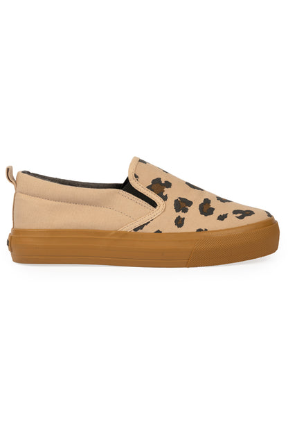 Animal Print Slip-On _ 157504 _ Natural