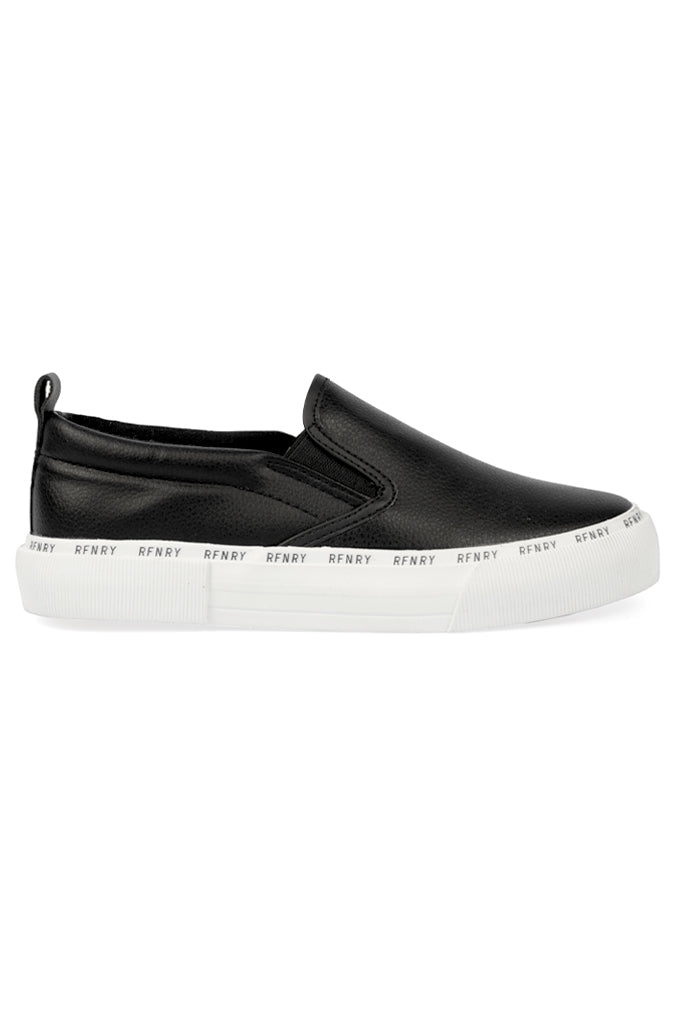 Side View: Low-profile silhouette with clean rubber outsole.