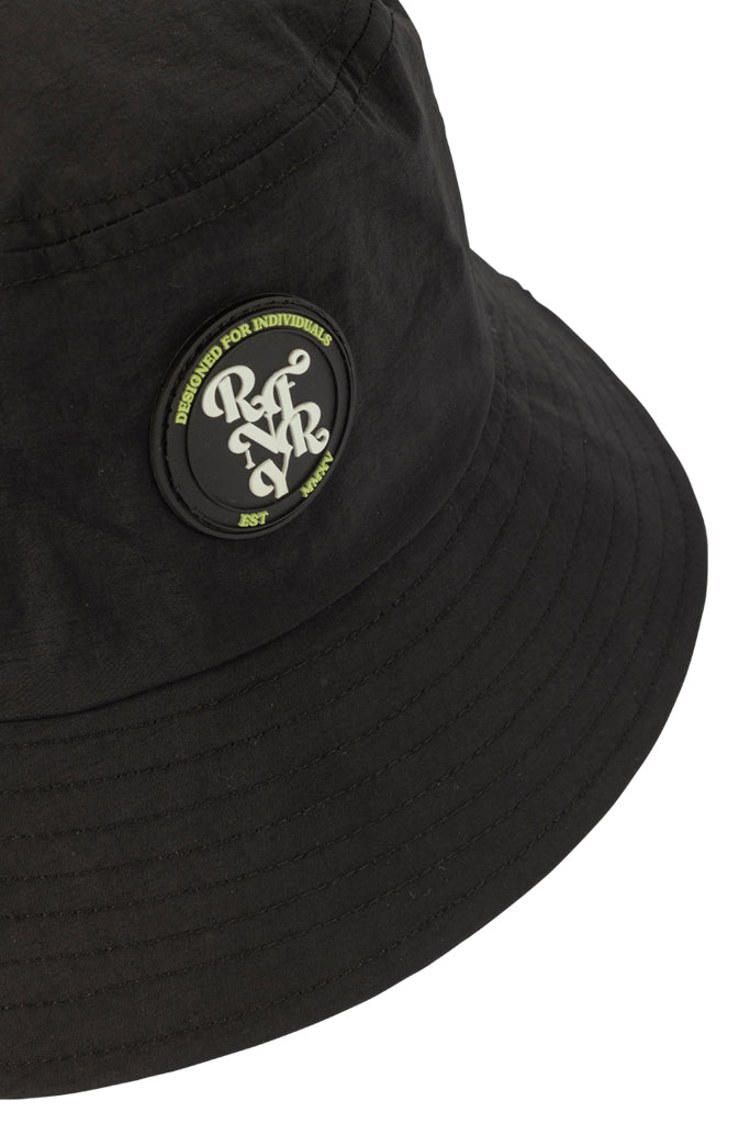 Badge Bucket Hat _ 157461 _ Black