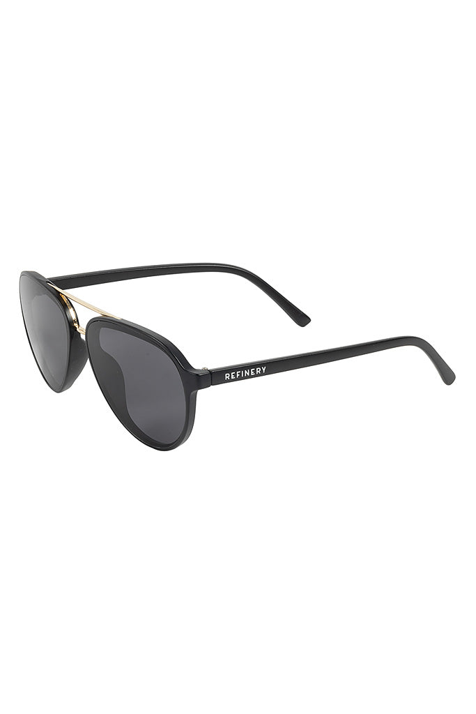Aviator Style Sunglasses _ 143863 _ Black
