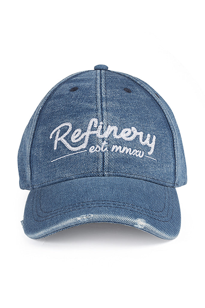 Denim Peak Cap _ 143856 _ Blue