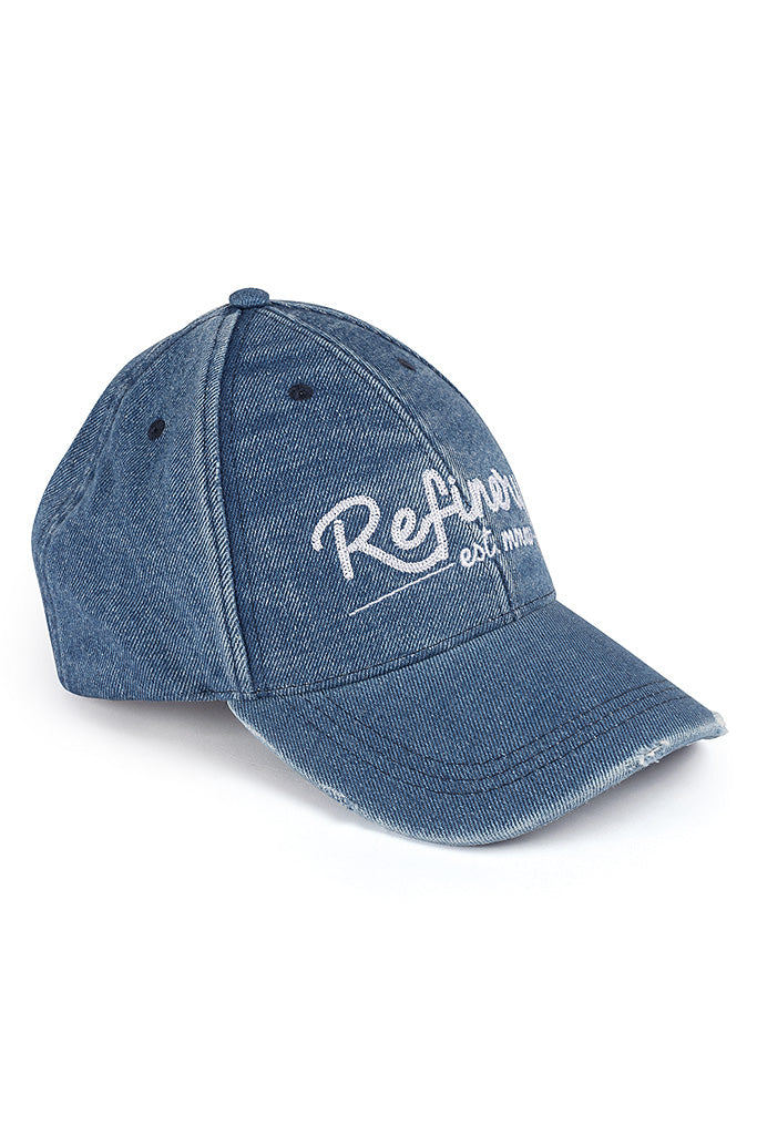 Denim Peak Cap _ 143856 _ Blue
