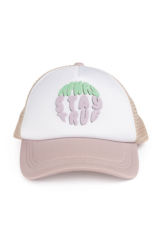Trucker Style Peak Cap _ 143857 _ Lilac