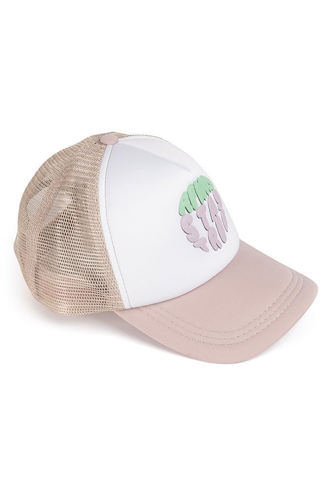 Trucker Style Peak Cap _ 143857 _ Lilac