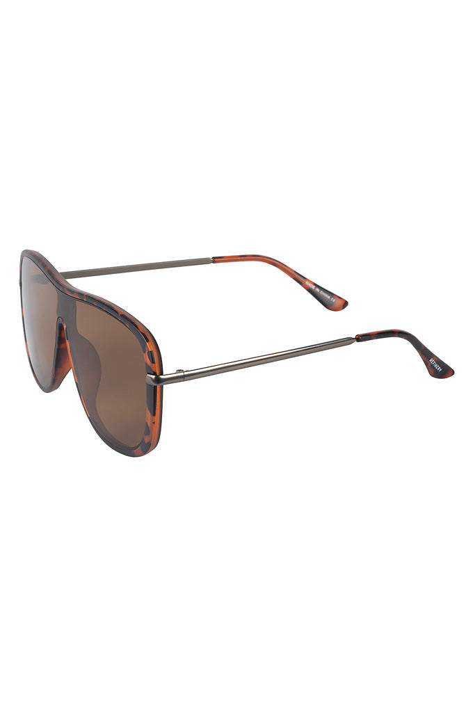 Shield Sunglasses _ 143871 _ Brown