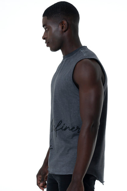 Dirty Dye T-Shirt _ 154583 _ Charcoal