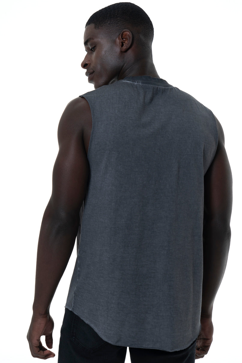 Dirty Dye T-Shirt _ 154583 _ Charcoal