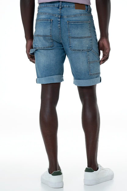 Denim Shorts _ 153913 _ Light Wash