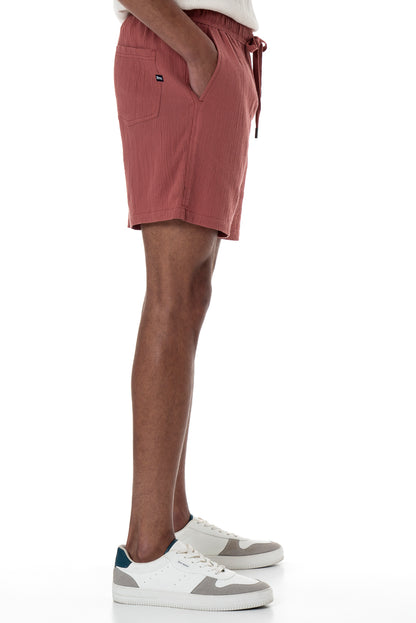 Pull On Shorts _ 150437 _ Rust