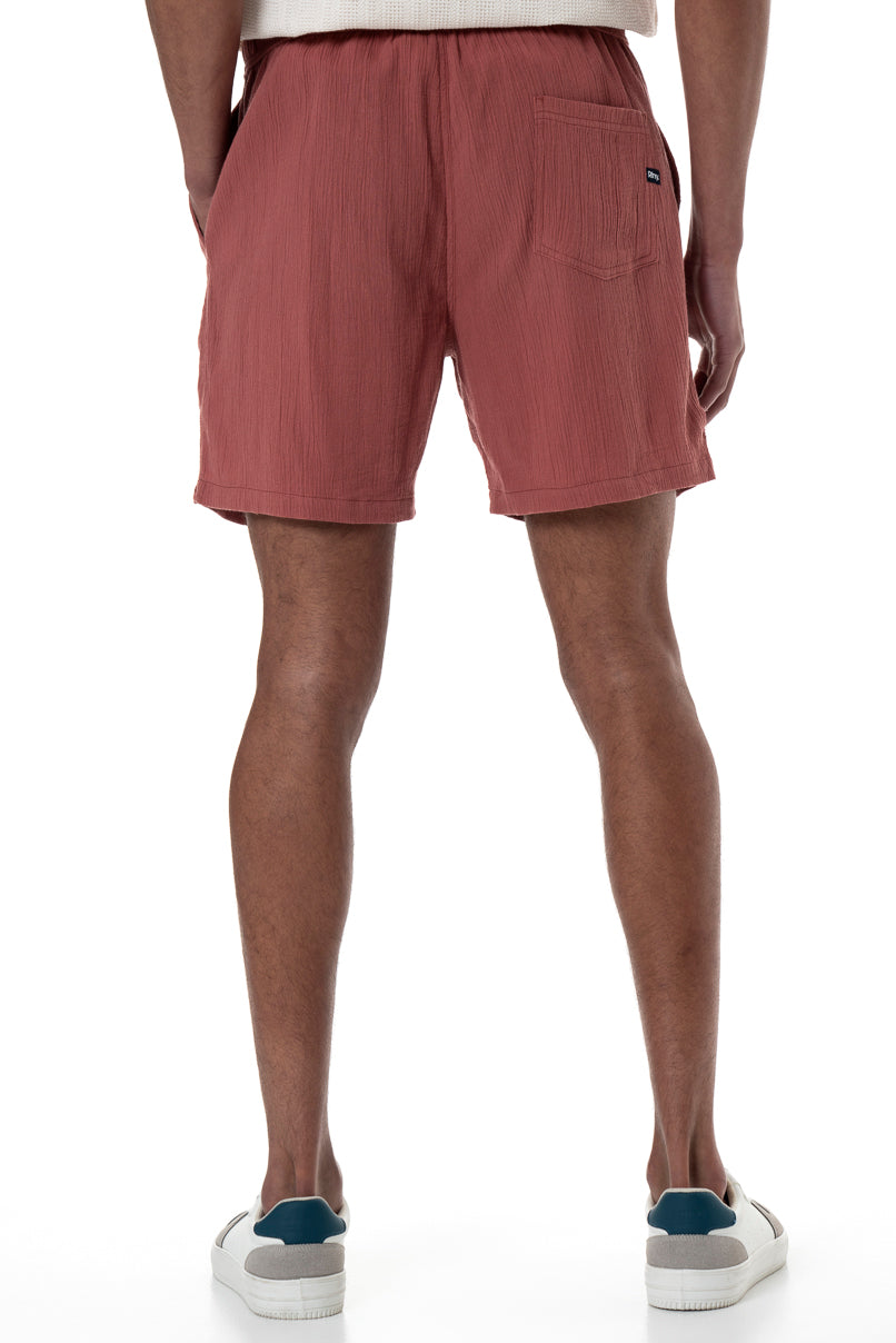 Pull On Shorts _ 150437 _ Rust