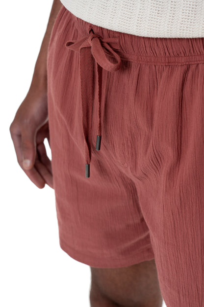 Pull On Shorts _ 150437 _ Rust