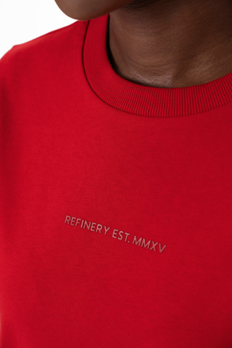 Slim Fit T-Shirt _ 154359 _ Red