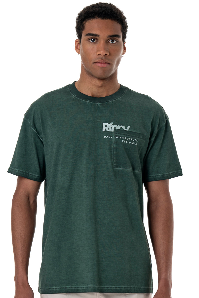 Dirty Dye T-Shirt _ 154710 _ Green