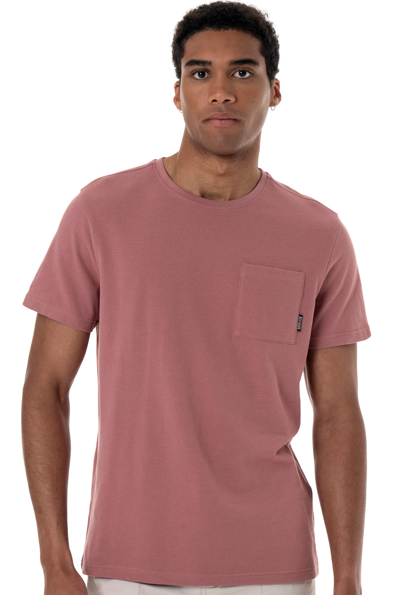Pocket T-Shirt _ 152381 _ Blush