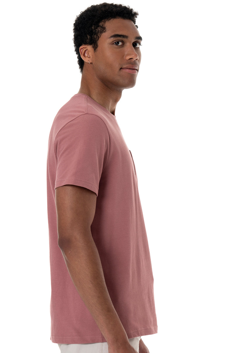Pocket T-Shirt _ 152381 _ Blush