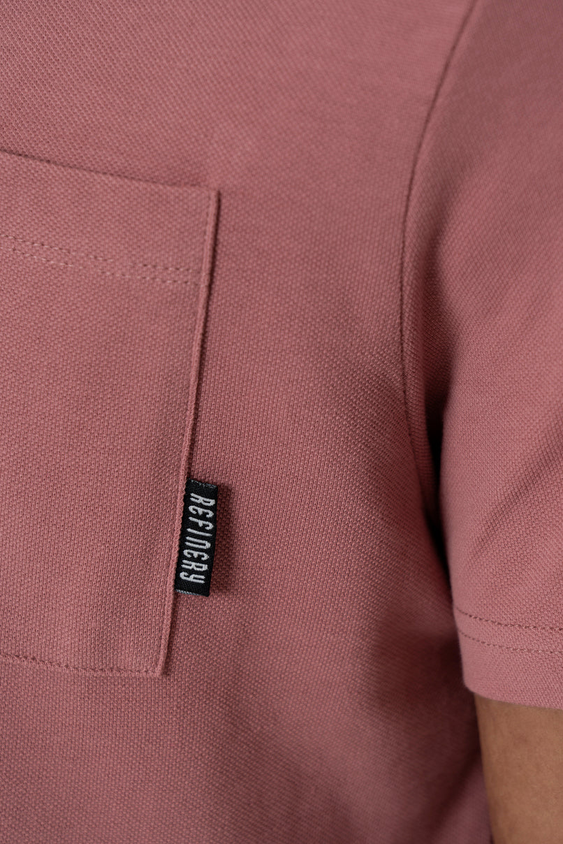Pocket T-Shirt _ 152381 _ Blush