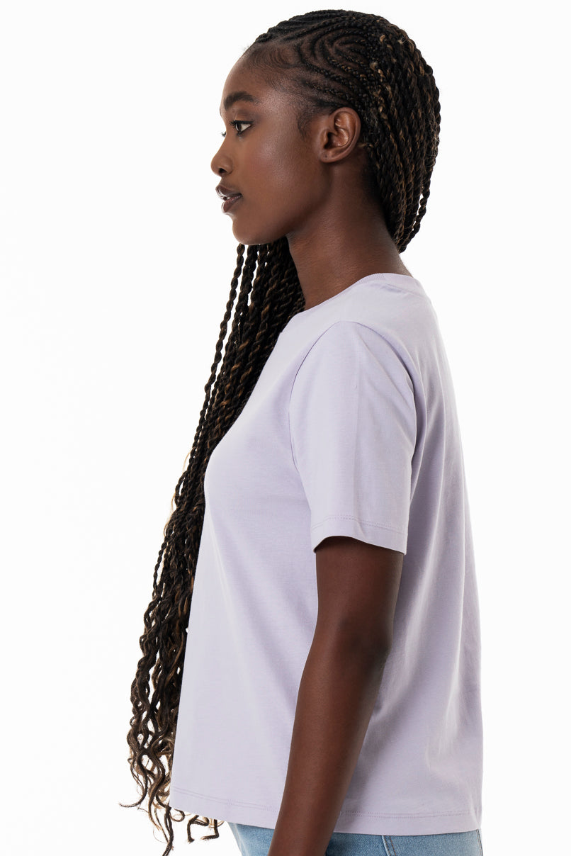 Slim Fit T-Shirt _ 154363 _ Lilac