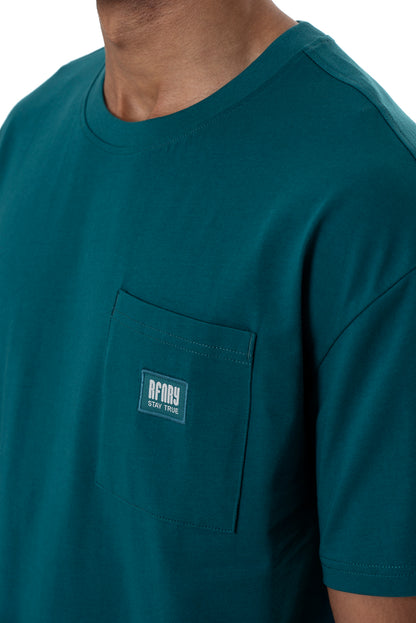 Pocket T-Shirt _ 152276 _ Teal