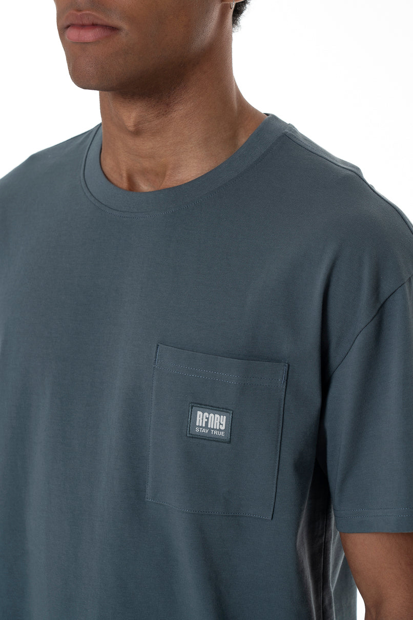 Pocket T-Shirt _ 152276 _ Petrol