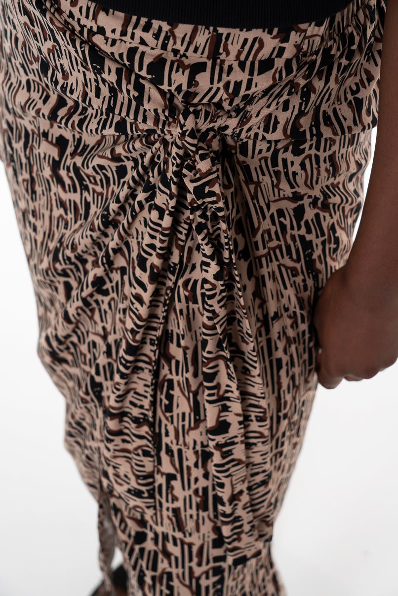 Sarong Skirt _ 153853 _ Taupe