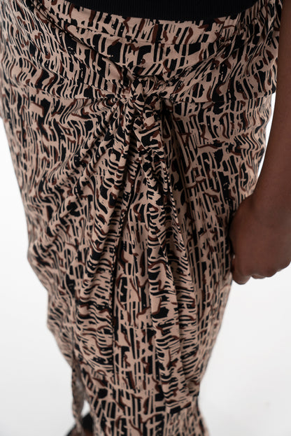 Sarong Skirt _ 153853 _ Taupe