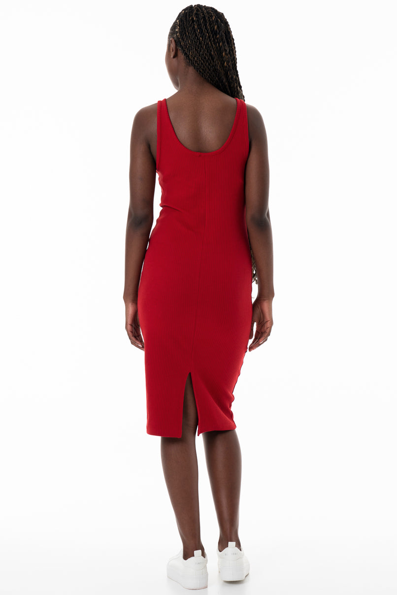 Bodycon Dress 153680 Red from REFINERY